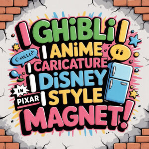 Custom Fridge Magnets from Photos in Your Style