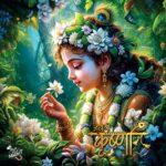 Divine Baby Krishna Ji Fridge Magnet